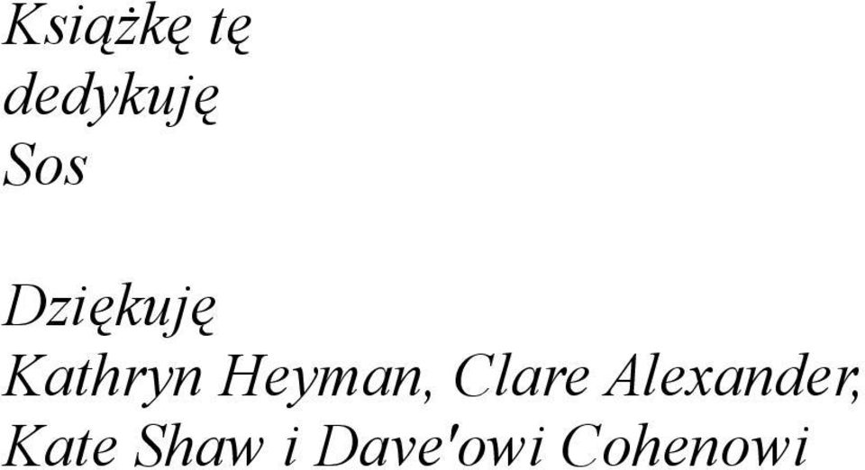 Heyman, Clare