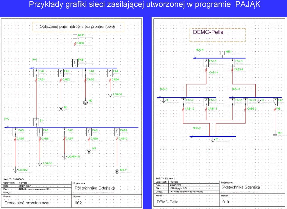 zasilającej