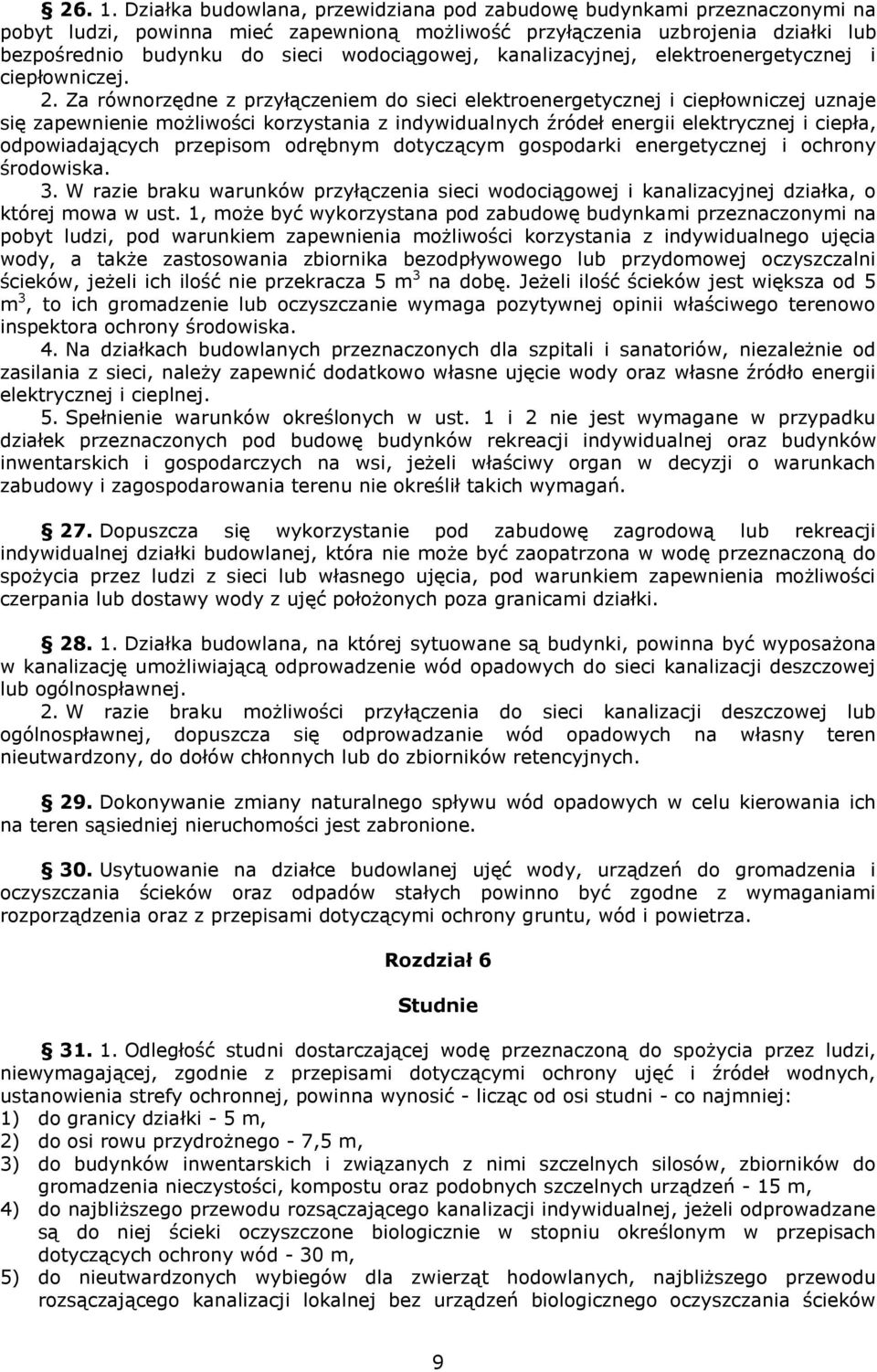 kanalizacyjnej, elektroenergetycznej i ciepłowniczej. 2.