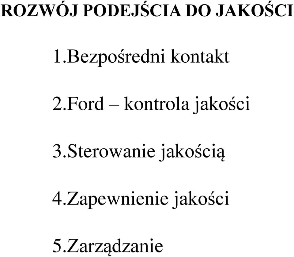 Ford kontrola jakości 3.