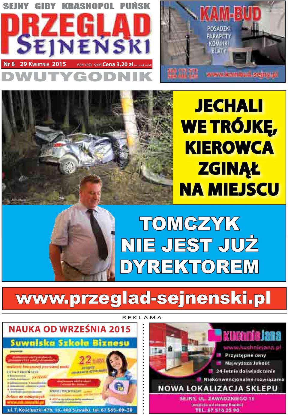 TRÓJKĘ, KIEROWCA ZGINĄŁ NA MIEJSCU Tomczyk nie jest już