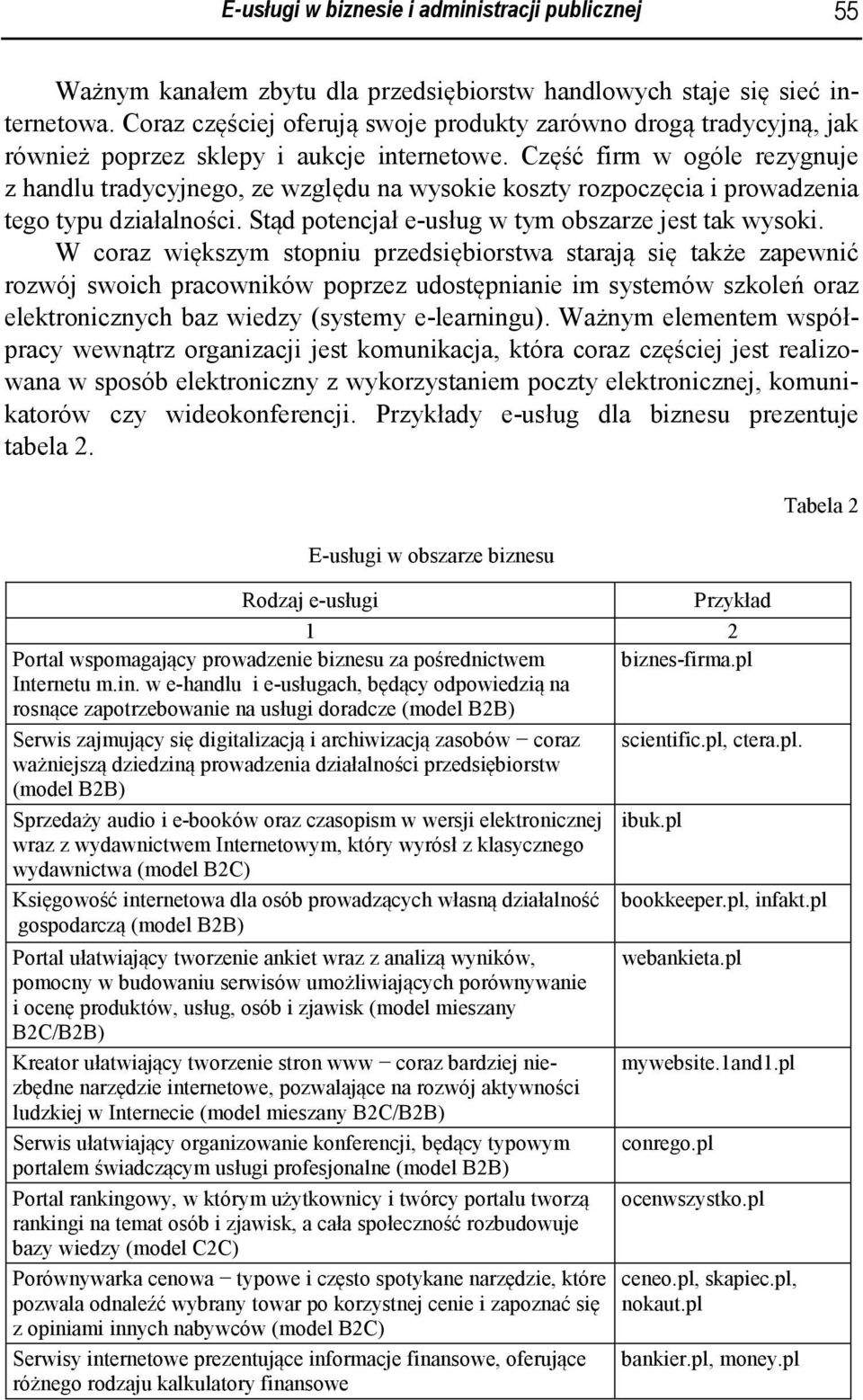 Część firm w ogóle rezygnuje z handlu tradycyjnego, ze względu na wysokie koszty rozpoczęcia i prowadzenia tego typu działalności. Stąd potencjał e-usług w tym obszarze jest tak wysoki.