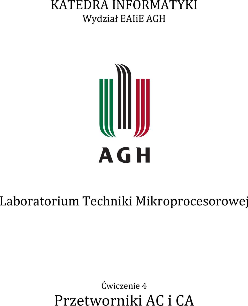 Techniki Mikroprocesorowej