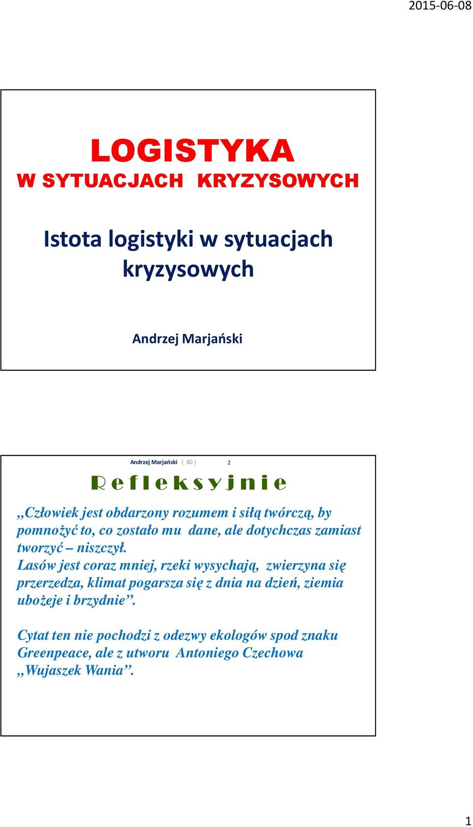 tworzyć niszczył.