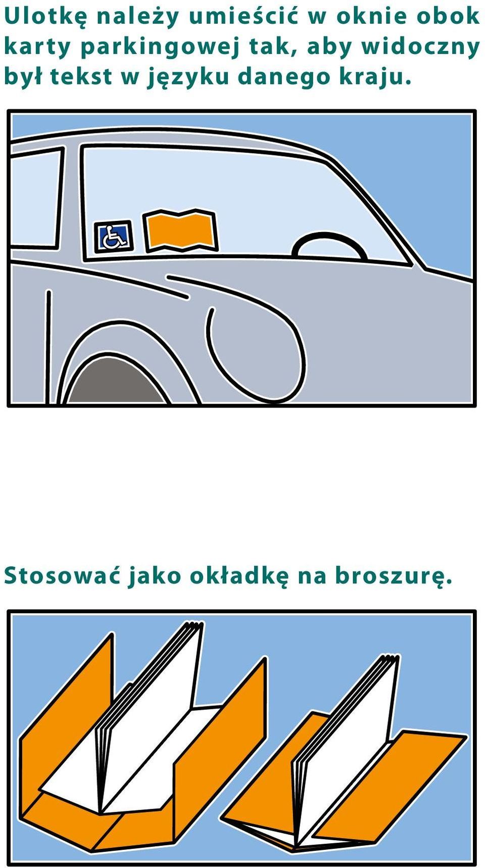 widoczny był tekst w języku danego