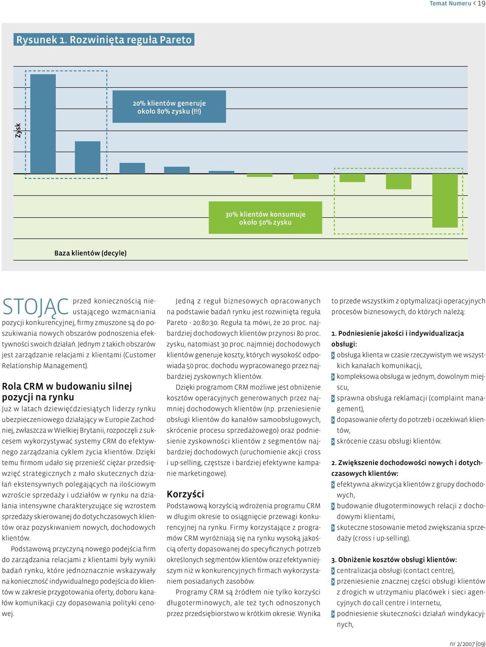 podnoszenia efektywności swoich działań. Jednym z takich obszarów jest zarządzanie relacjami z klientami (Customer Relationship Management).