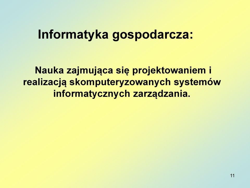 realizacją skomputeryzowanych