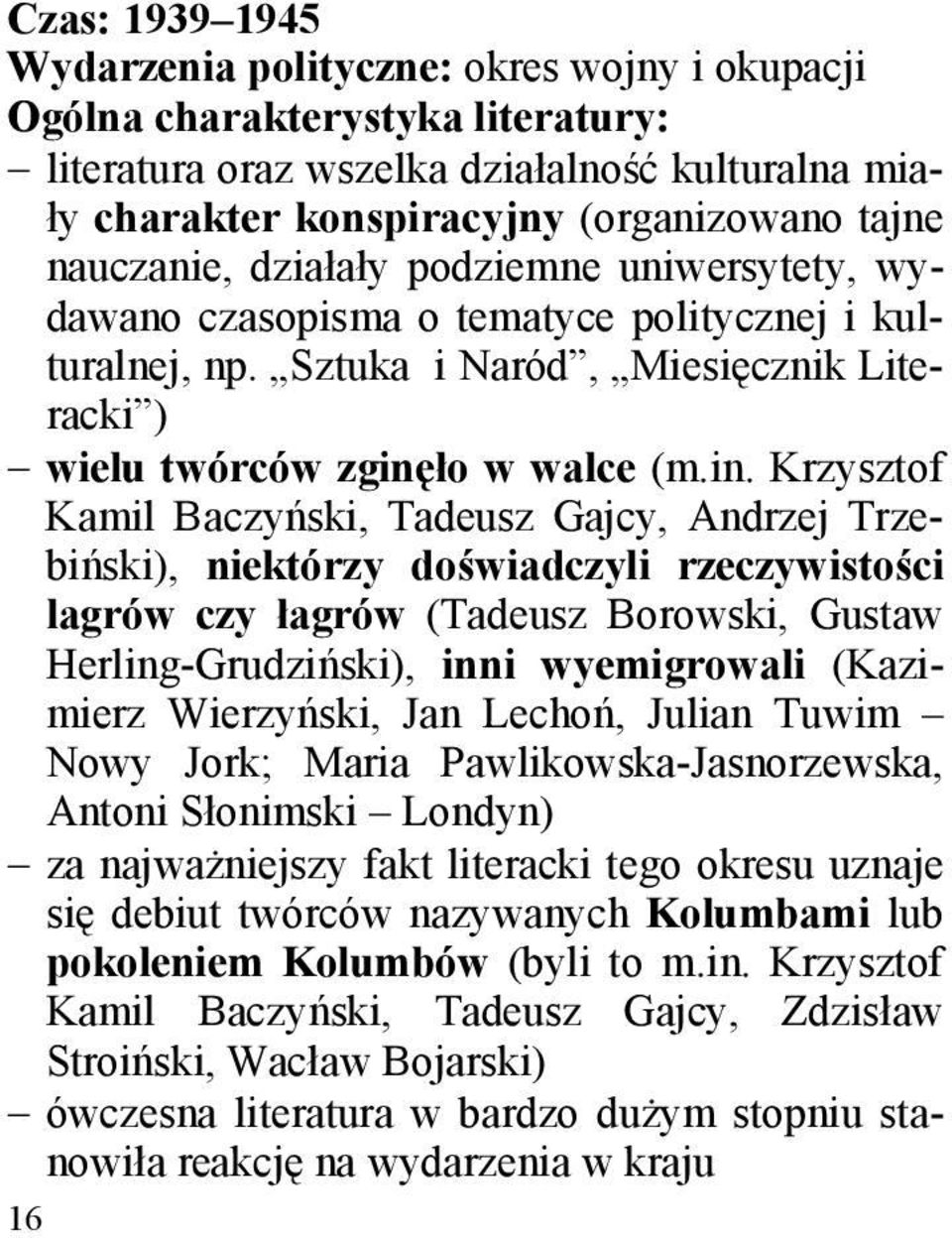 ło w walce (m.in.