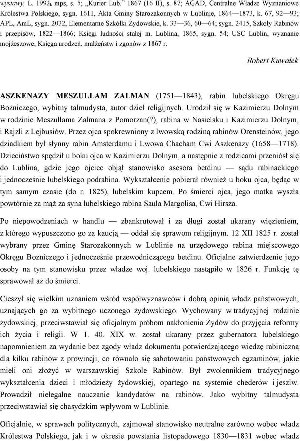 54; USC Lublin, wyznanie mojżeszowe, Księga urodzeń, małżeństw i zgonów z 1867 r.