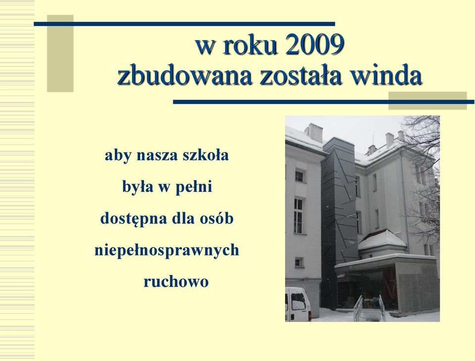 szkoła była w pełni