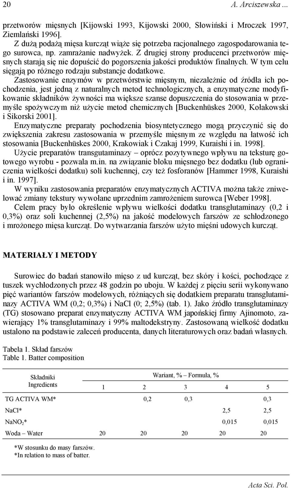 Z drugiej strony producenci przetworów mięsnych starają się nie dopuścić do pogorszenia jakości produktów finalnych. W tym celu sięgają po różnego rodzaju substancje dodatkowe.