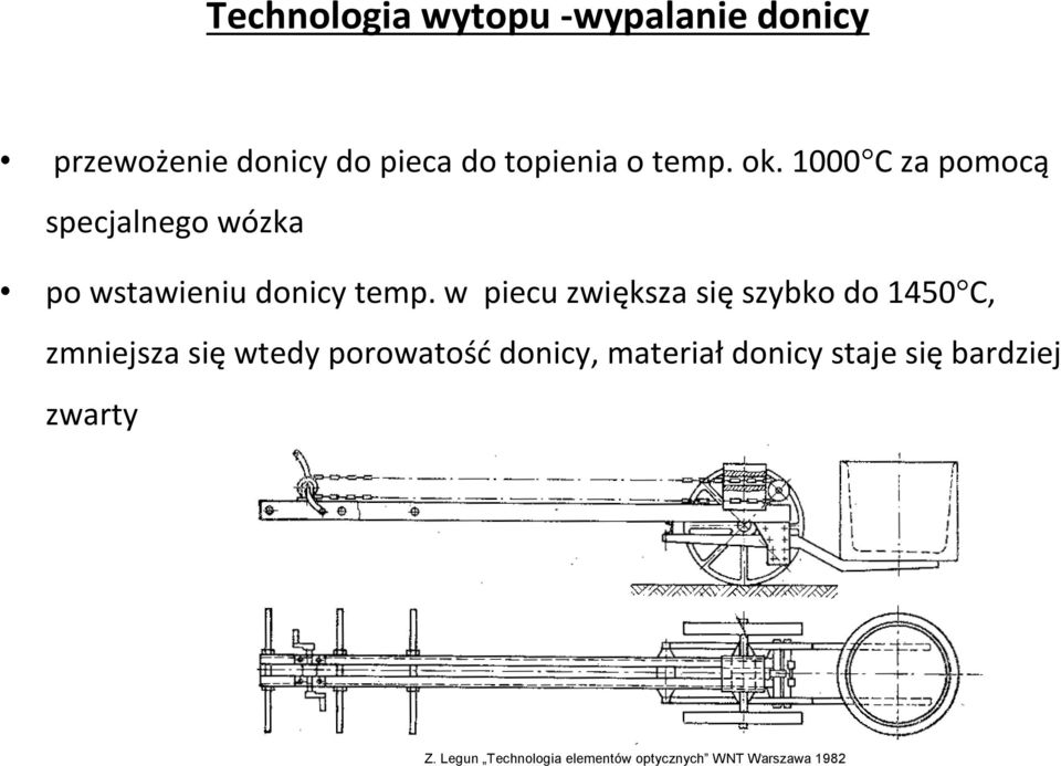 w piecu zwiększa się szybko do 1450 C, zmniejsza się wtedy porowatość donicy,