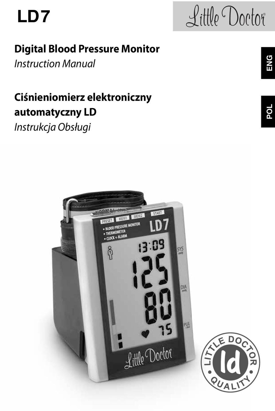 Ciśnieniomierz elektroniczny