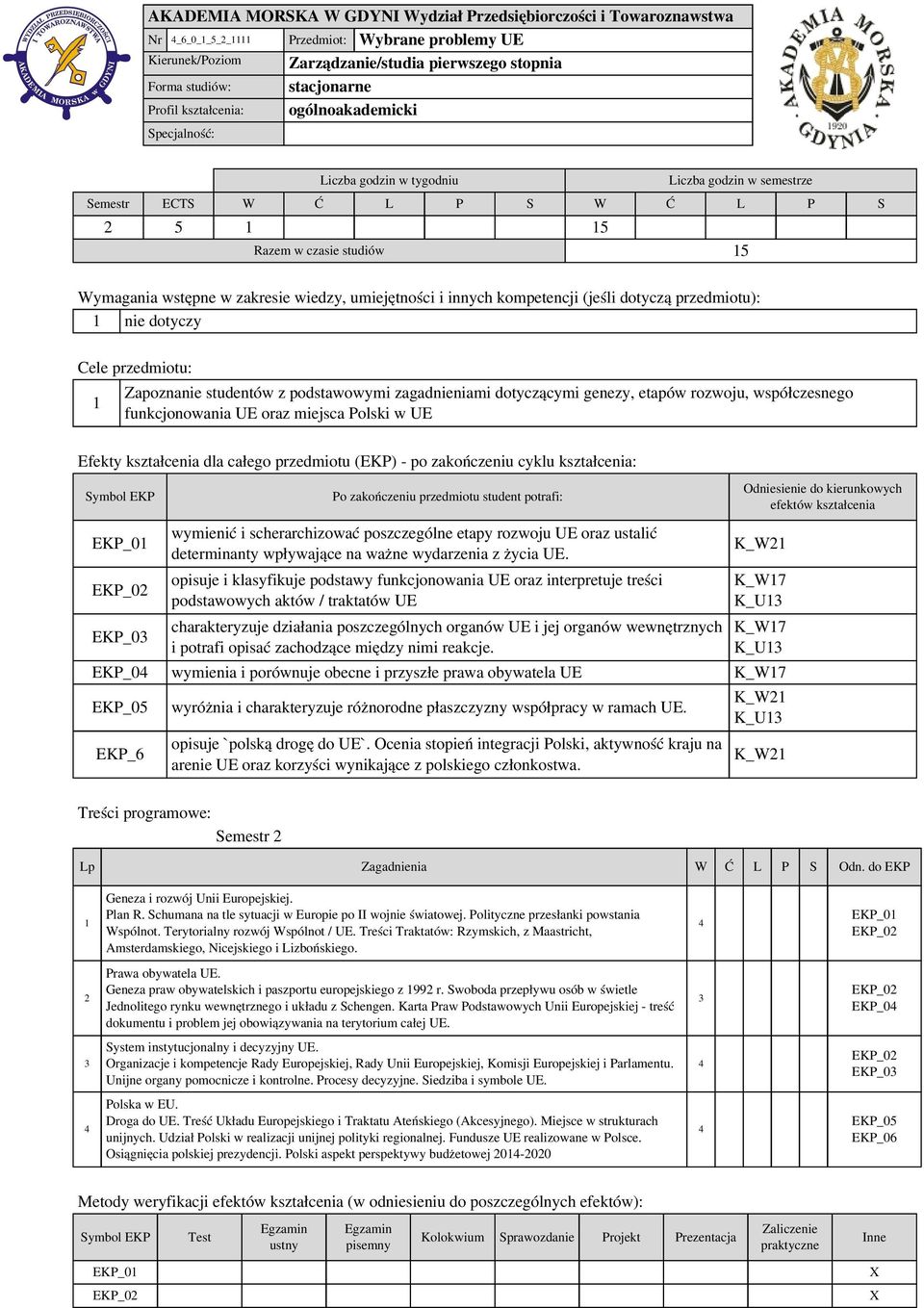 umiejętności i innych kompetencji (jeśli dotyczą przedmiotu): 1 nie dotyczy Cele przedmiotu: 1 Zapoznanie studentów z podstawowymi zagadnieniami dotyczącymi genezy, etapów rozwoju, współczesnego