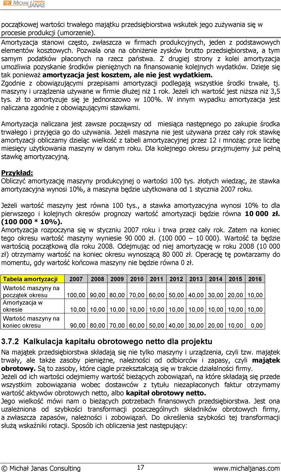 Pozwala ona na obniżenie zysków brutto przedsiębiorstwa, a tym samym podatków płaconych na rzecz państwa.