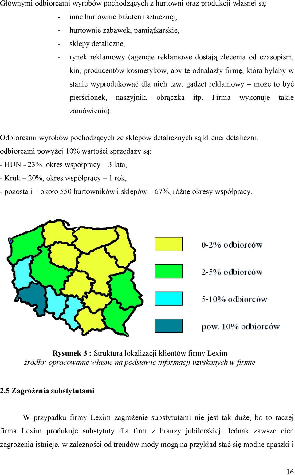 gadżet reklamowy może to być pierścionek, naszyjnik, obrączka itp. Firma wykonuje takie zamówienia). Odbiorcami wyrobów pochodzących ze sklepów detalicznych są klienci detaliczni.