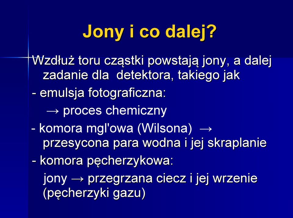 takiego jak - emulsja fotograficzna: proces chemiczny - komora