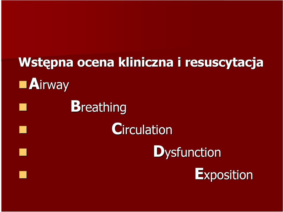 resuscytacja Airway