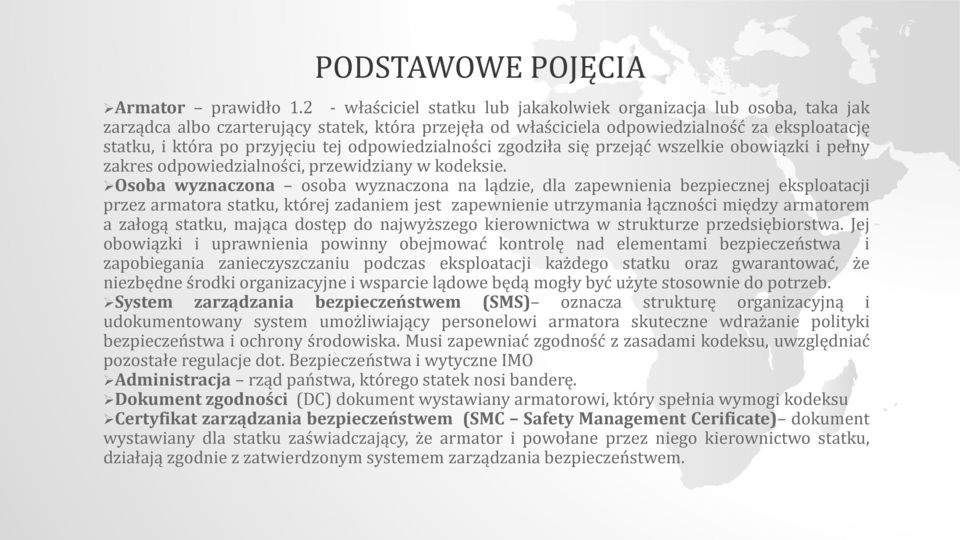 tej odpowiedzialności zgodziła się przejąć wszelkie obowiązki i pełny zakres odpowiedzialności, przewidziany w kodeksie.