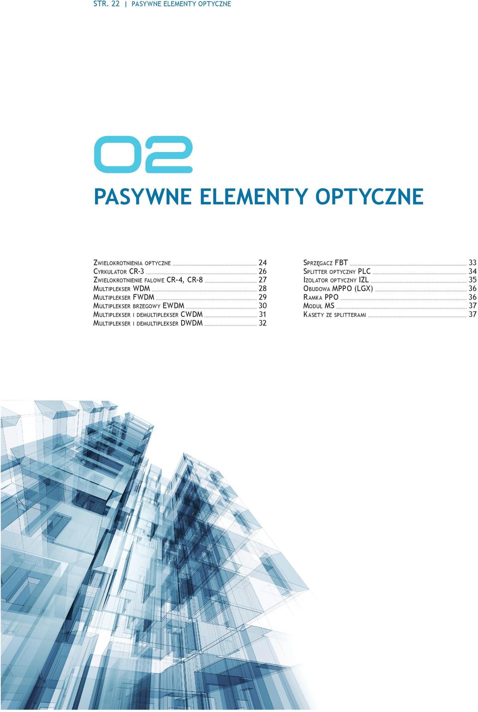 Multiplekser i demultiplekser dwdm 02 rozdz_optomer katalog.