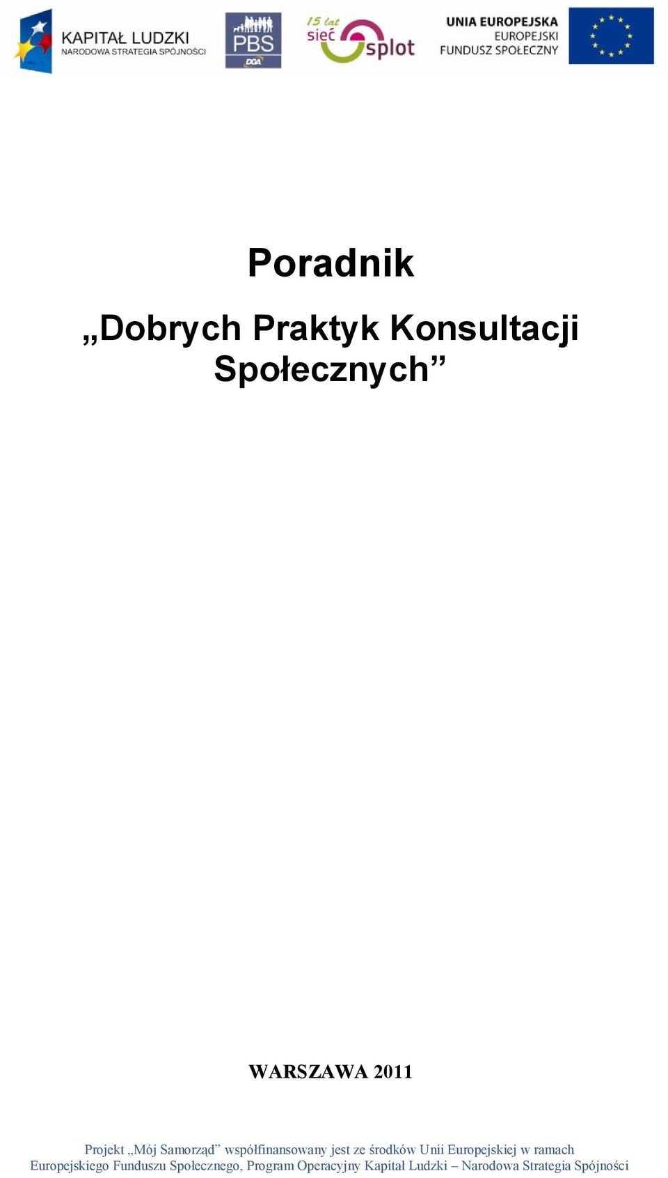 2011 Projekt Mój Samorząd