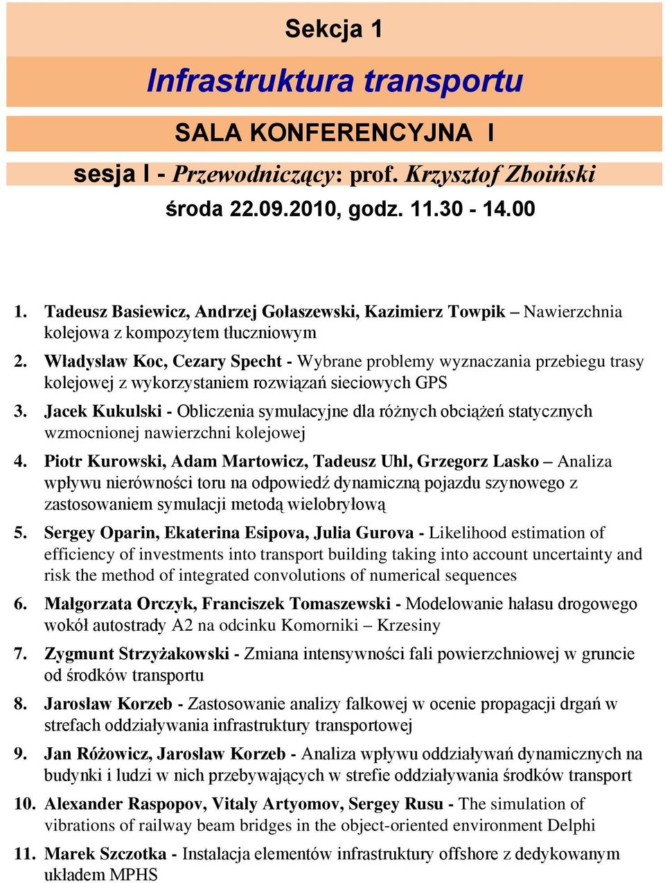 Władysław Koc, Cezary Specht - Wybrane problemy wyznaczania przebiegu trasy kolejowej z wykorzystaniem rozwiązań sieciowych GPS 3.