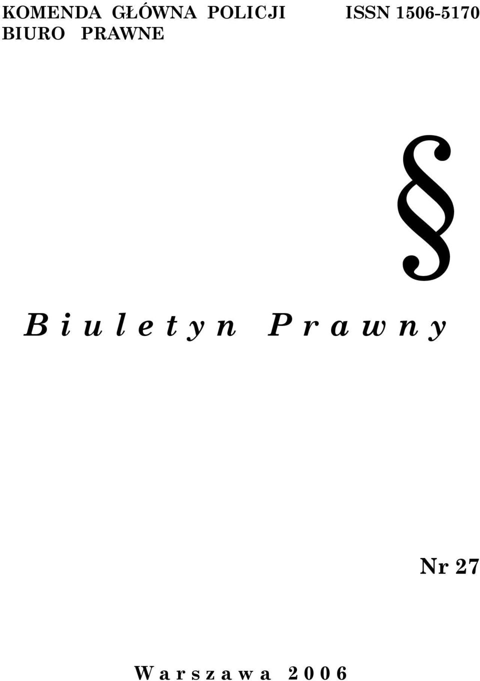 PRAWNE Biuletyn Prawny