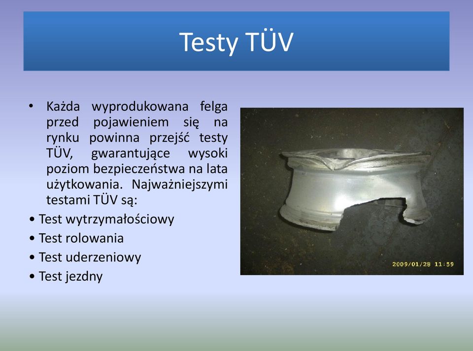 bezpieczeństwa na lata użytkowania.