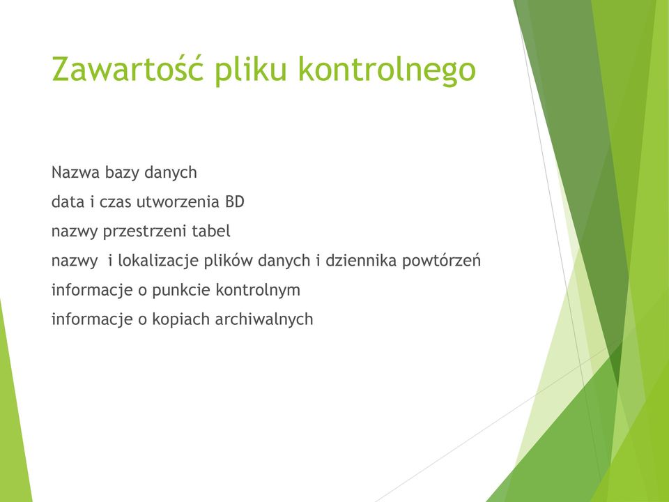 lokalizacje plików danych i dziennika powtórzeń