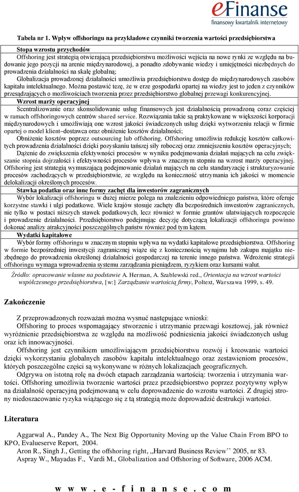 względu na budowanie jego pozycji na arenie międzynarodowej, a ponadto zdobywanie wiedzy i umiejętności niezbędnych do prowadzenia działalności na skalę globalną; Globalizacja prowadzonej