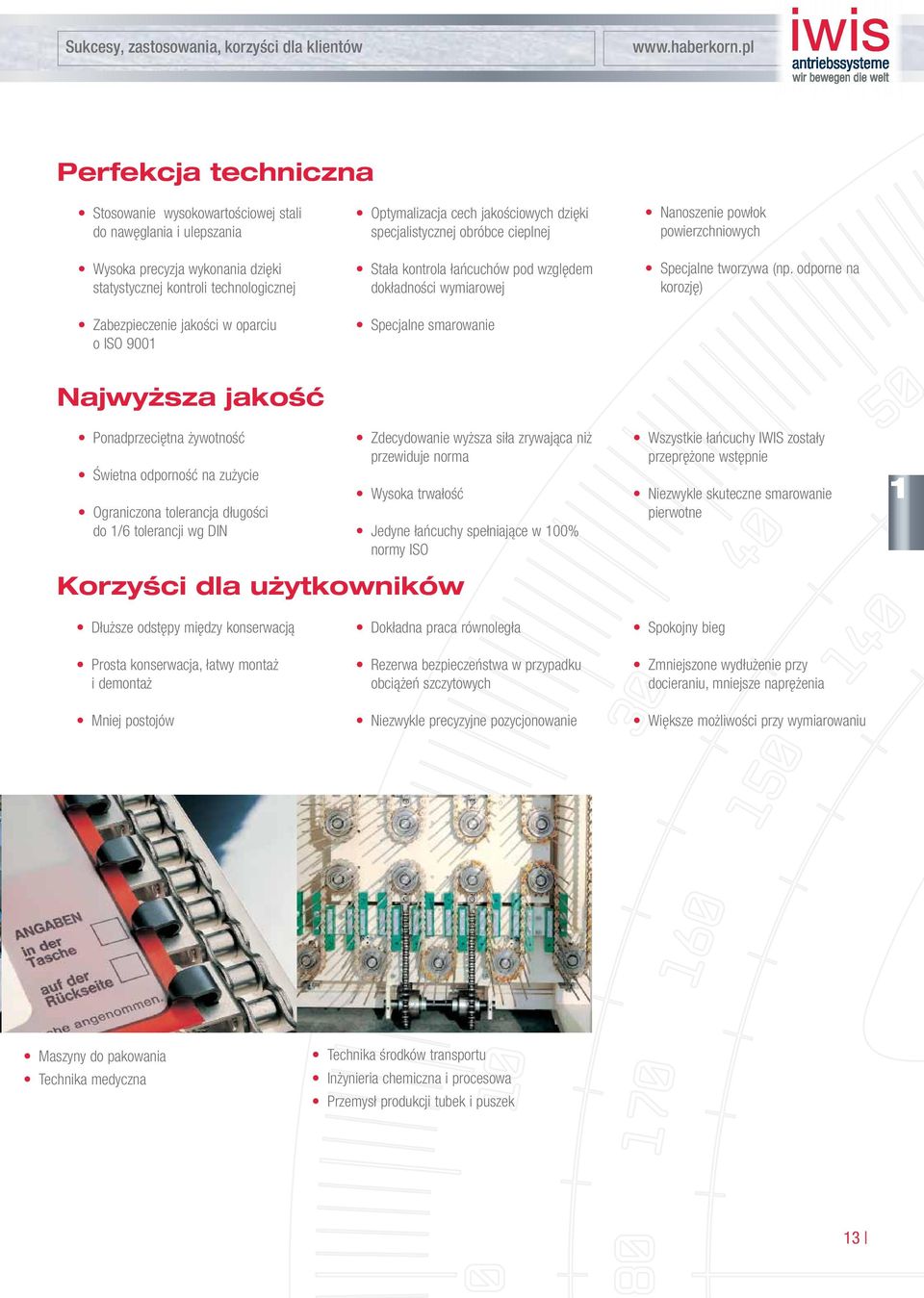 Specjalne smarowanie Nanoszenie powłok powierzchniowych Specjalne tworzywa (np.