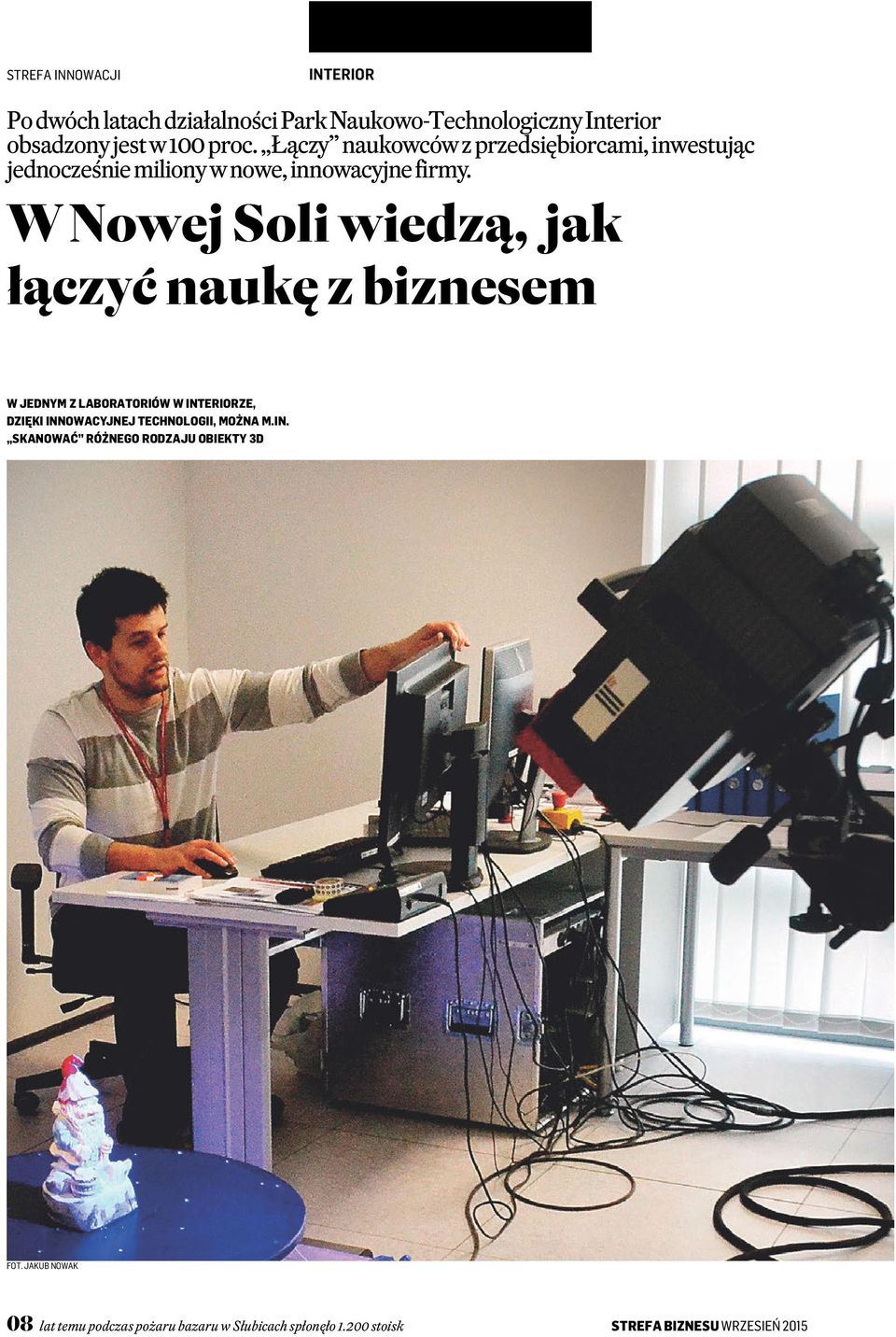 W Nowej Soli wiedzą, jak łączyć naukę z biznesem W JEDNYM Z LABORATORIÓW W INTERIORZE, DZIĘKI INNOWACYJNEJ TECHNOLOGII,