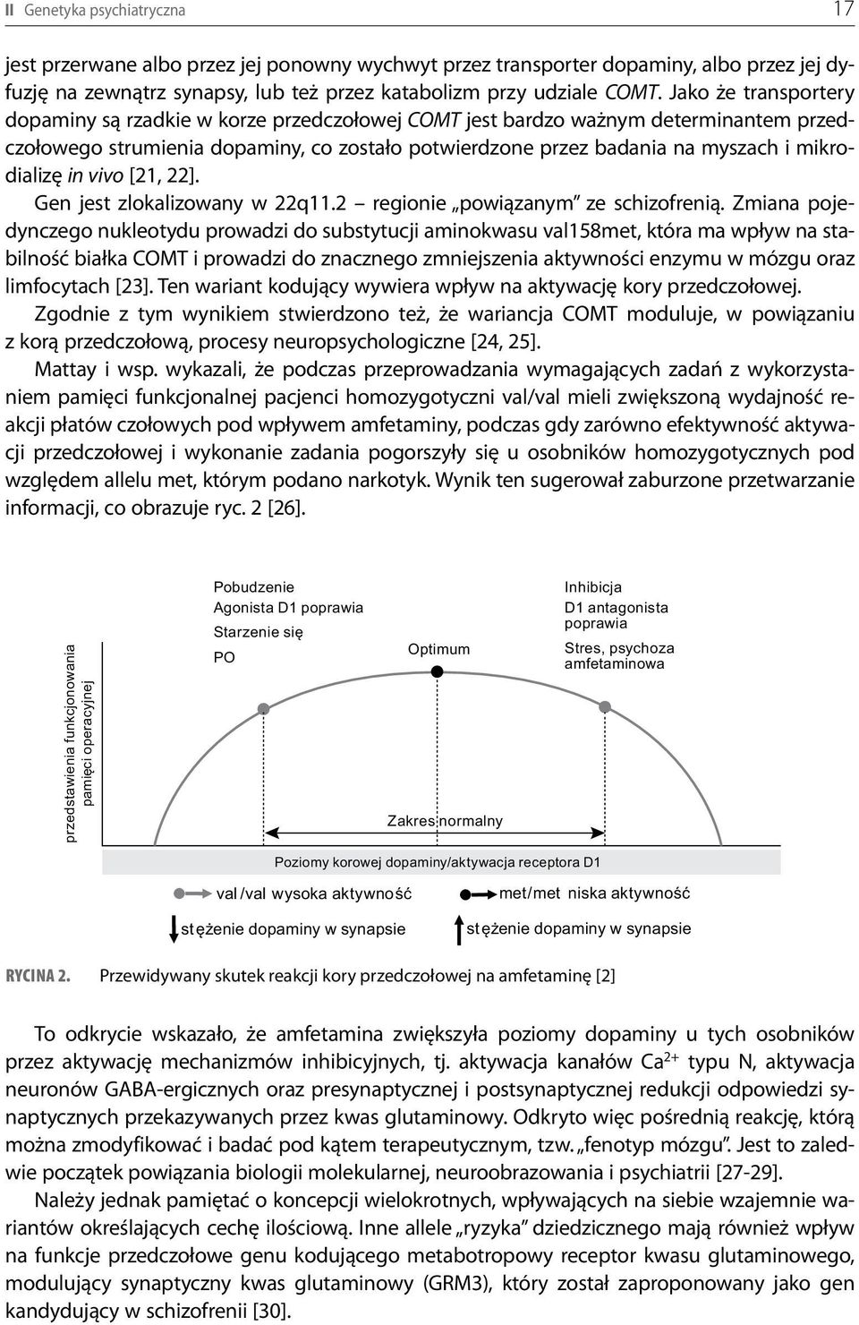 mikrodializę in vivo [21, 22]. Gen jest zlokalizowany w 22q11.2 regionie powiązanym ze schizofrenią.