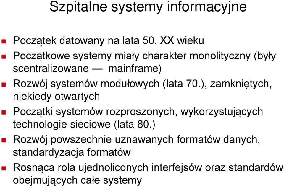 modułowych (lata 70.