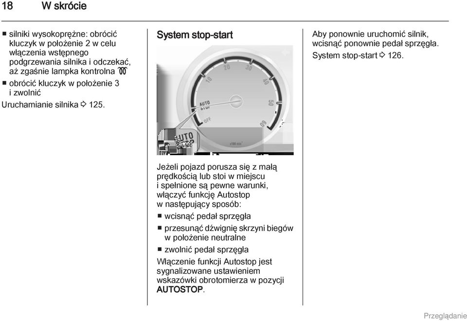 System stop-start 3 126.