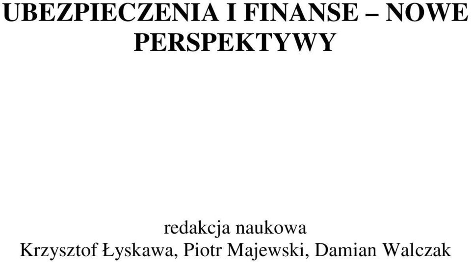 naukowa Krzysztof Łyskawa,