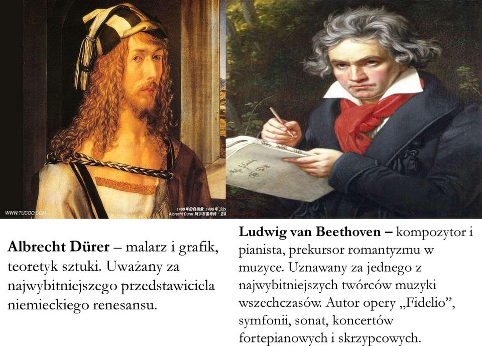 Ludwig van Beethoven kompozytor i pianista, prekursor romantyzmu w muzyce.