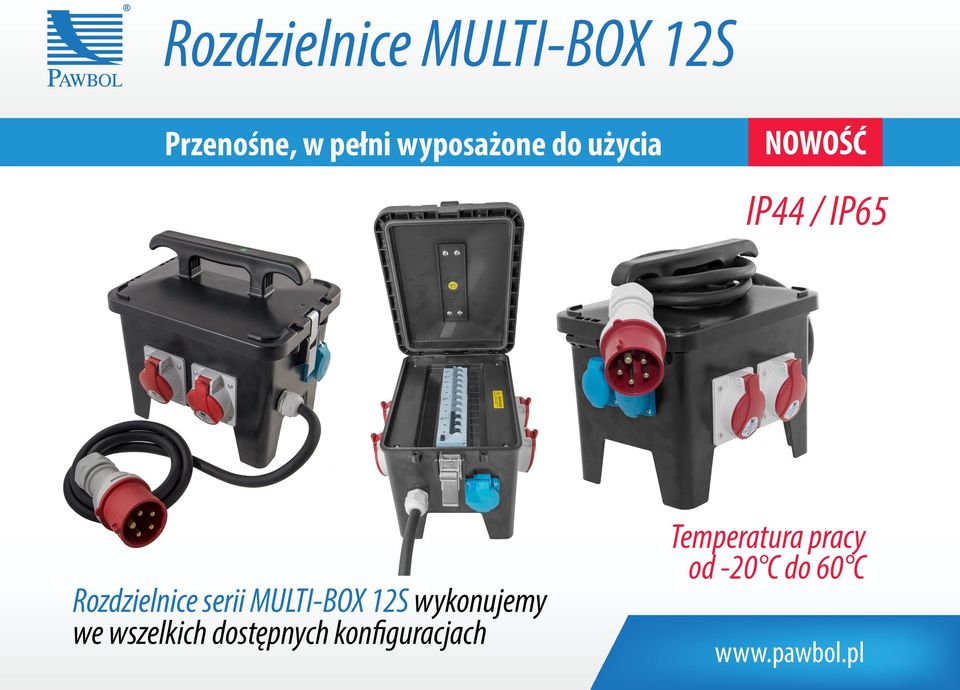 serii MULTI-BOX 12S wykonujemy we wszelkich