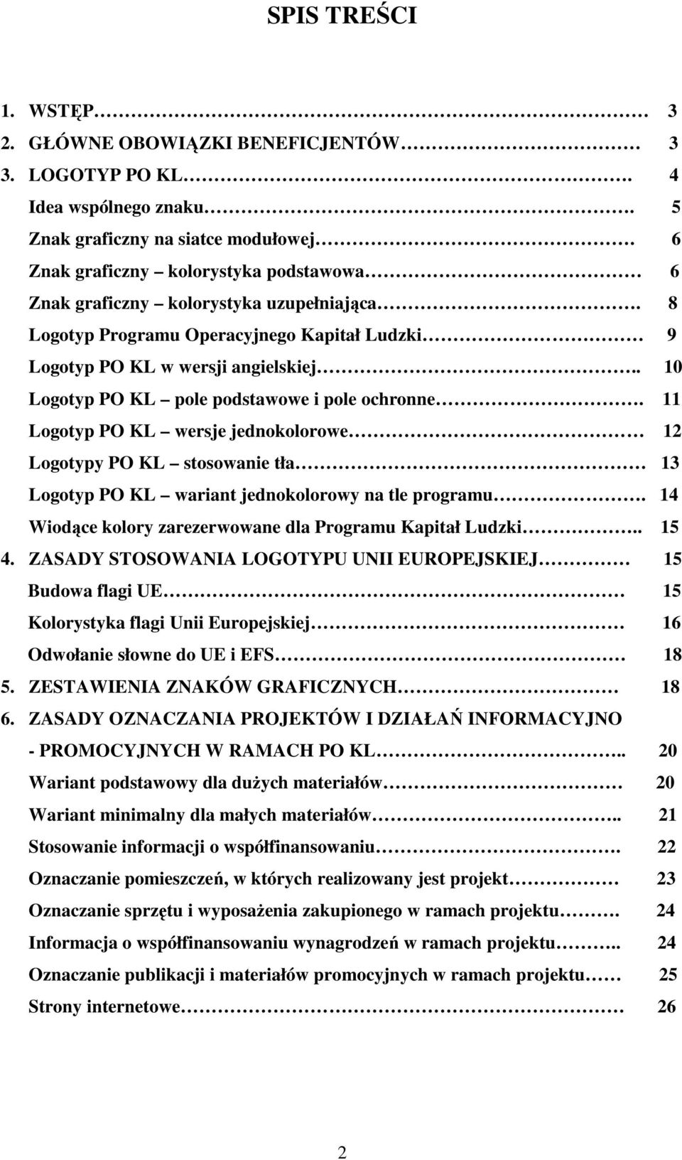 . 10 Logotyp PO KL pole podstawowe i pole ochronne. 11 Logotyp PO KL wersje jednokolorowe 12 Logotypy PO KL stosowanie tła 13 Logotyp PO KL wariant jednokolorowy na tle programu.