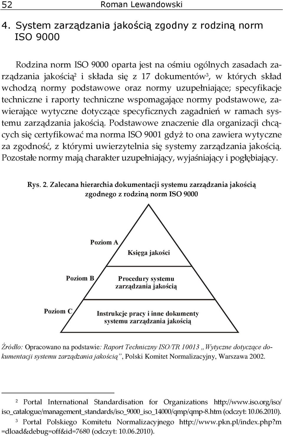 zarządzania jakością.