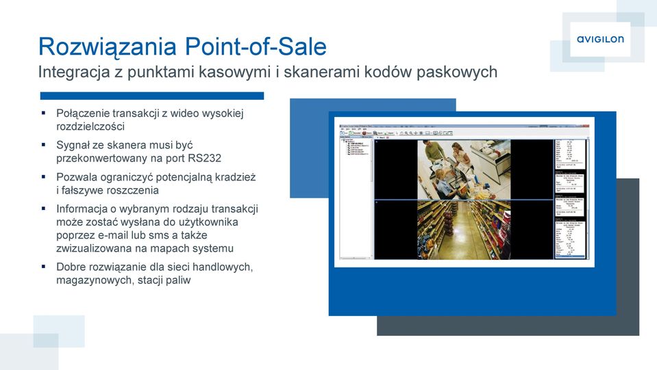 kradzież i fałszywe roszczenia Informacja o wybranym rodzaju transakcji może zostać wysłana do użytkownika poprzez