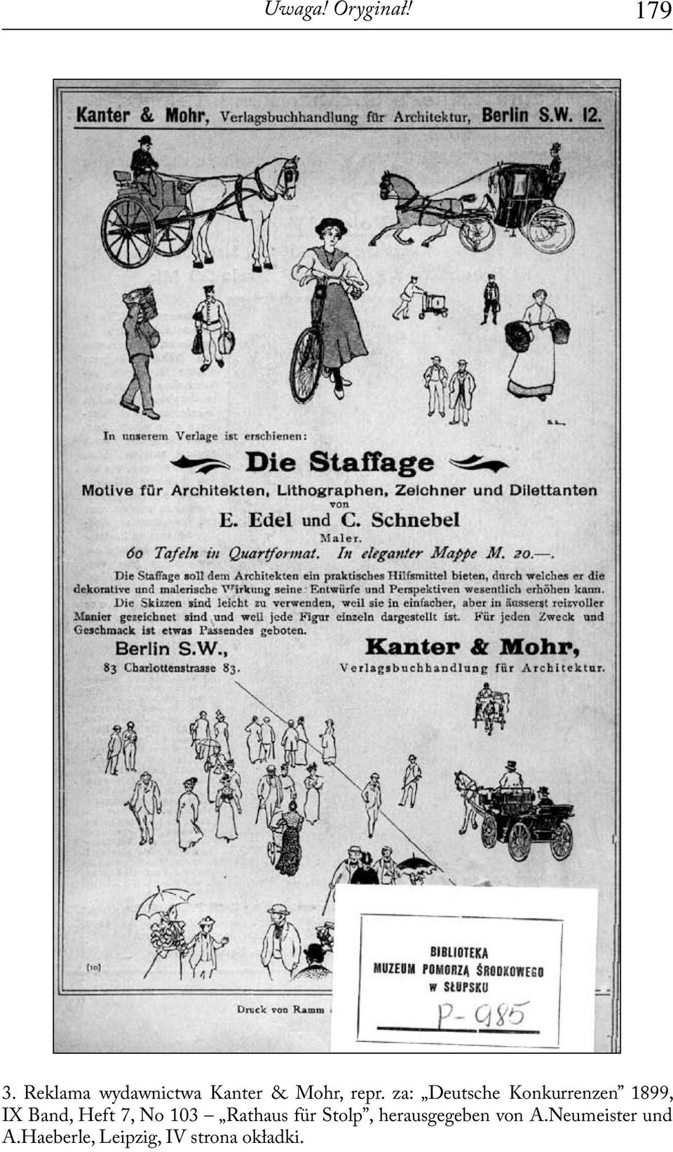 za: Deutsche Konkurrenzen 1899, IX Band, Heft 7, No
