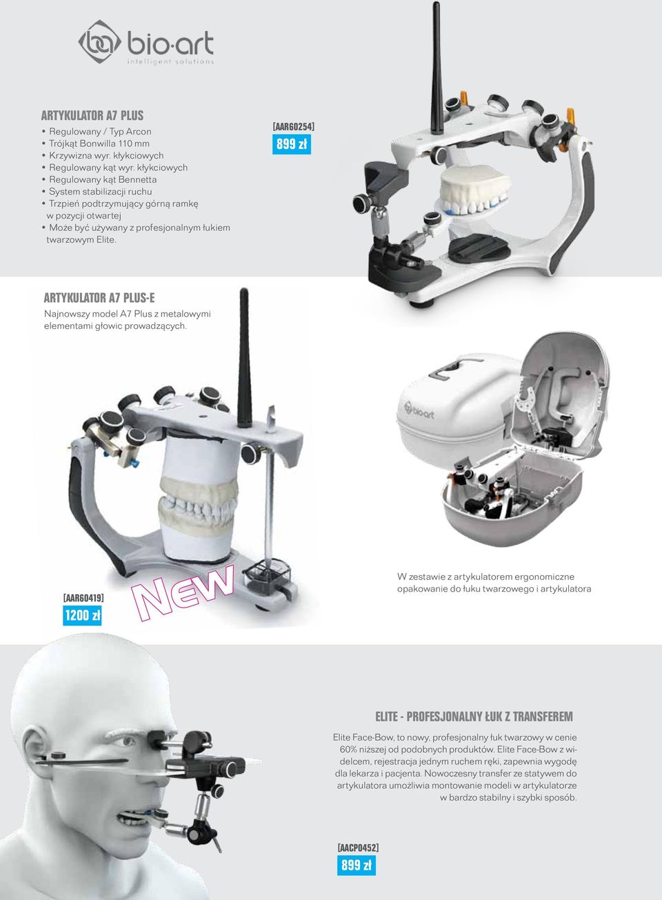 [AAR60254] 899 zł ARTYKULATOR A7 PLUS-E Najnowszy model A7 Plus z metalowymi elementami głowic prowadzących.
