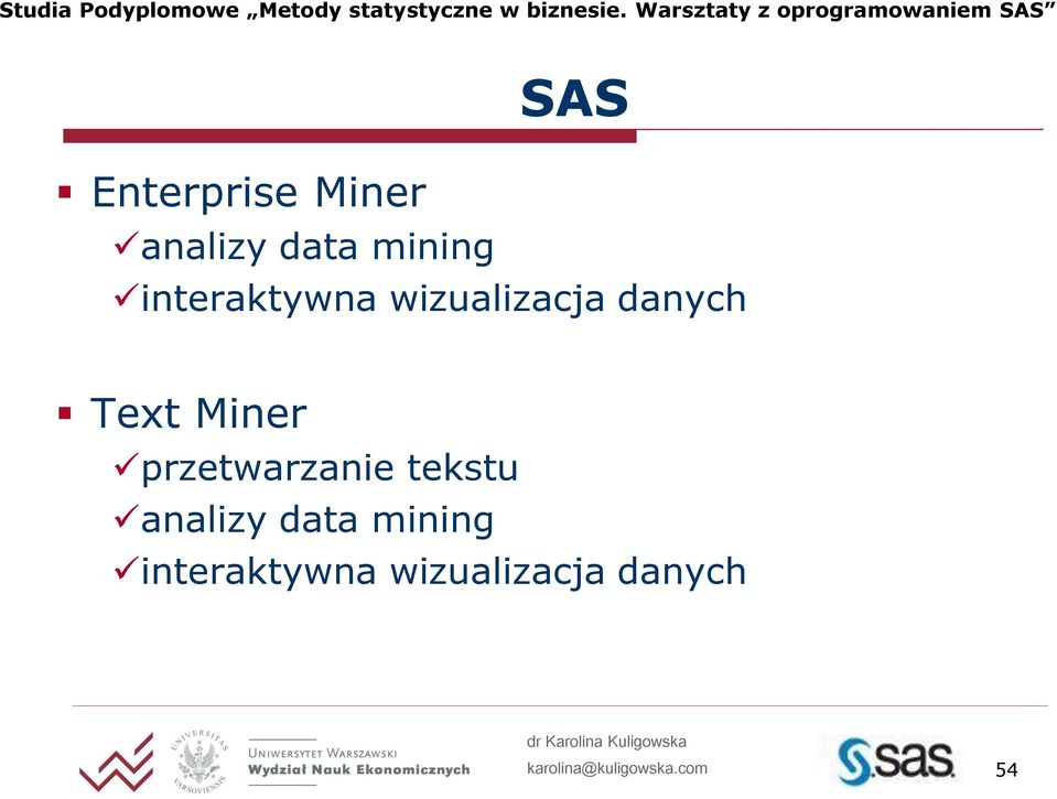 Miner przetwarzanie tekstu analizy data