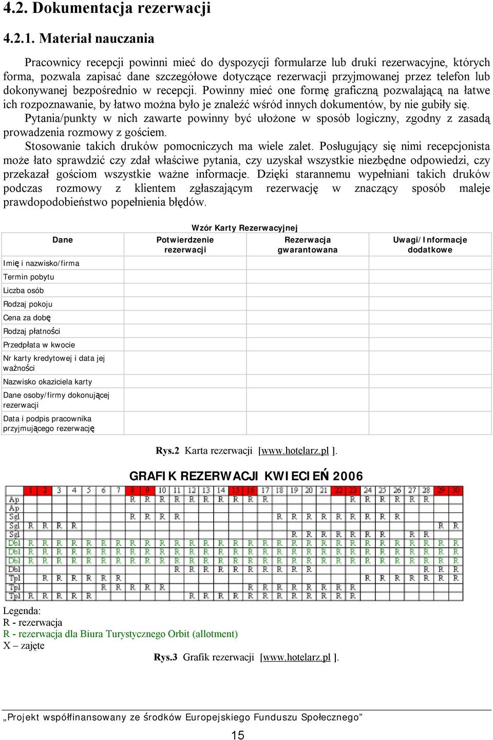 lub dokonywanej bezpośrednio w recepcji. Powinny mieć one formę graficzną pozwalającą na łatwe ich rozpoznawanie, by łatwo można było je znaleźć wśród innych dokumentów, by nie gubiły się.