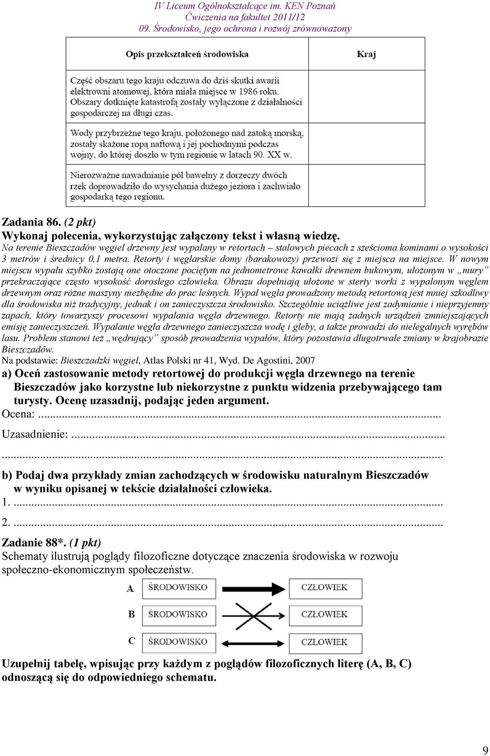 Retorty i węglarskie domy (barakowozy) przewozi się z miejsca na miejsce.