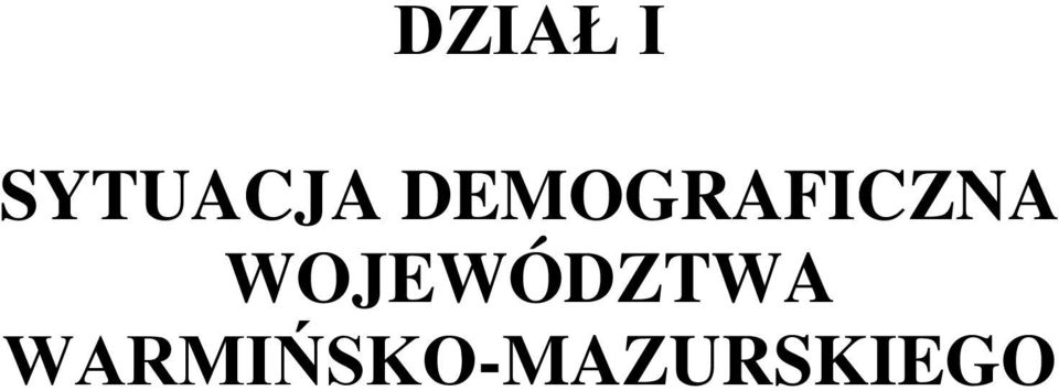 DEMOGRAFICZNA