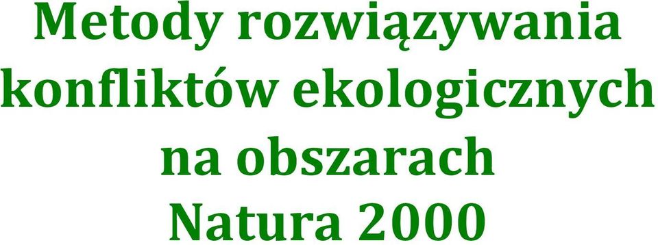 konfliktów