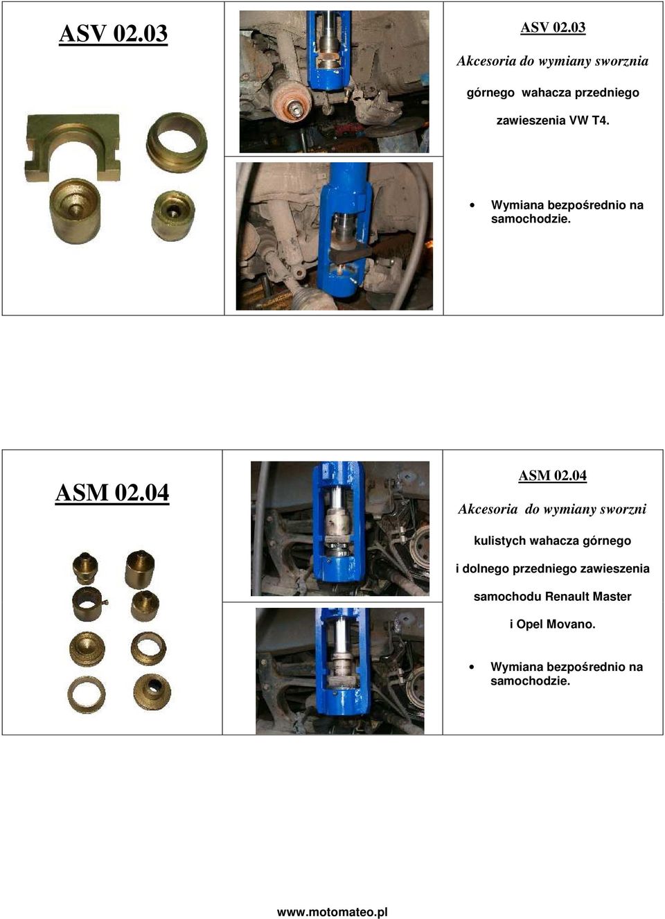 VW T4. ASM 02.04 ASM 02.