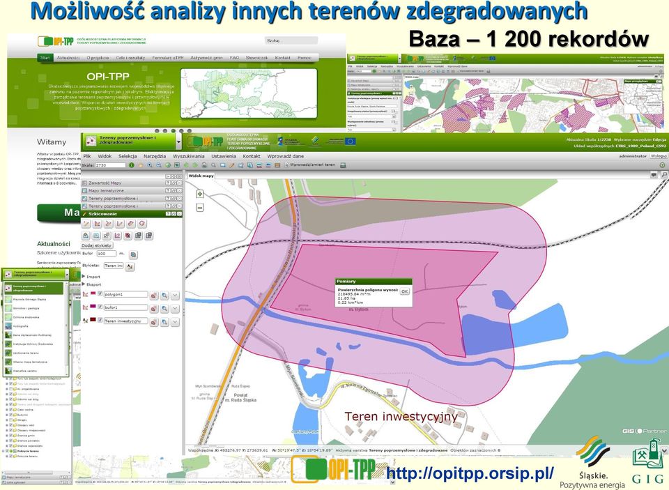 zdegradowanych Baza 1